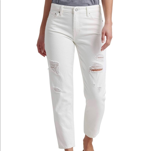 Lucky Brand Denim - Lucky Brand Sienna Detroyed Silm Boyfriend Jean